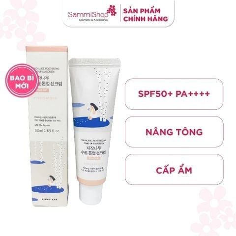 APP-WEB 01.04 - 03.05 Round Lab Kem chống nắng Birch Juice Moisturizing Tone-up Sunscreen 50ml