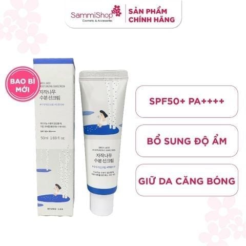 APP-WEB 04.05 - 31.05 Round Lab Kem chống nắng Birch Juice Moisturizing Sunscreen 50ml