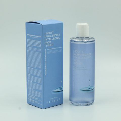 Jigott Nước hoa hồng Aura Secret Hyaluronic Acid Toner 300ml