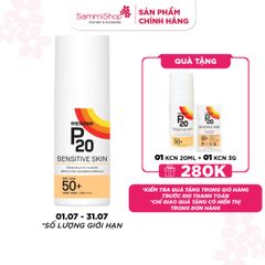 Riemann P20 Kem chống nắng Sensitive Skin SPF50+ PA++++ 100ml