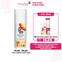 Riemann P20 Kem chống nắng Sensitive Face SPF50+ PA++++ 50g