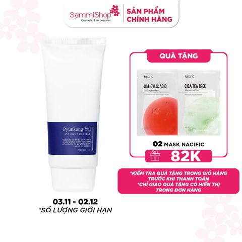 Pyunkang Yul Kem chống nắng ATO Mild Sun Cream 75ml