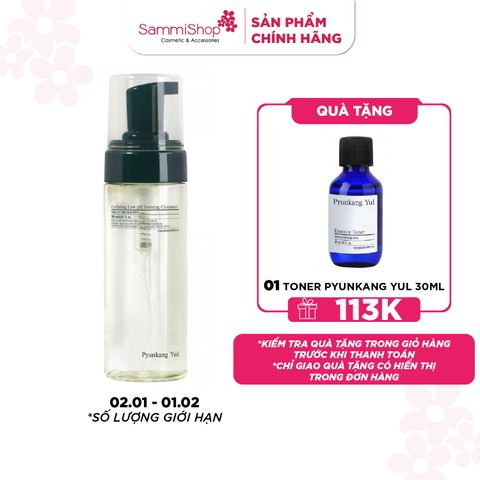 Pyunkang Yul Sữa rửa mặt Calming Low pH Foaming Cleanser 150ml
