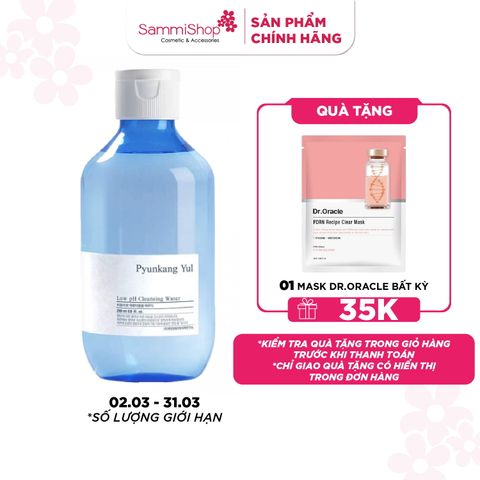 Pyunkang Yul Nước tẩy trang Low pH Cleansing Water 290ml
