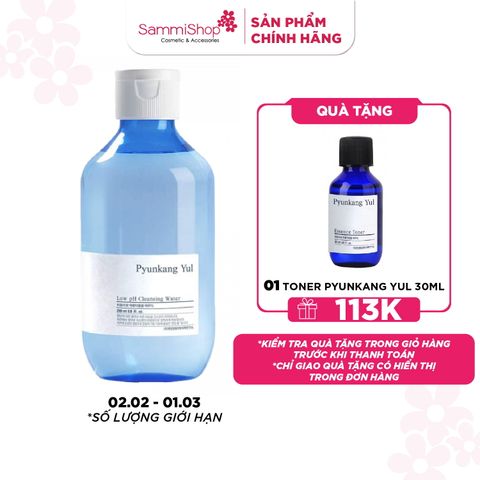 Pyunkang Yul Nước tẩy trang Low pH Cleansing Water 290ml