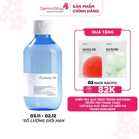Pyunkang Yul Nước tẩy trang Low pH Cleansing Water 290ml