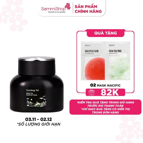Pyunkang Yul Kem dưỡng Black Tea Enriched Cream 60ml