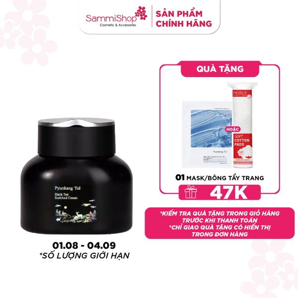 Pyunkang Yul Kem dưỡng Black Tea Enriched Cream 60ml