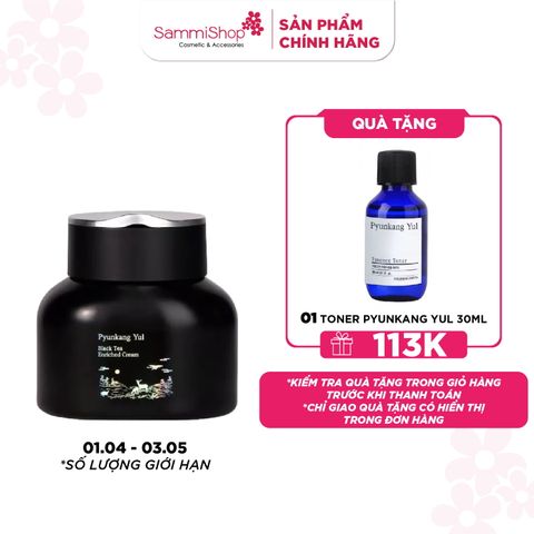 Pyunkang Yul Kem dưỡng Black Tea Enriched Cream 60ml