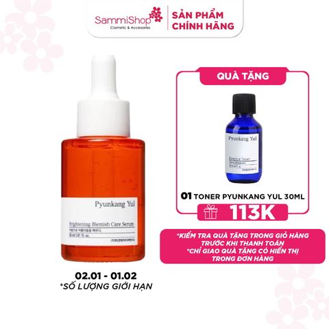 Pyunkang Yul Tinh chất Brightening Blemish Care Serum 30ml