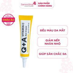 Q+A Kem dưỡng da vùng mắt Vitamin C Eye Cream 15ml