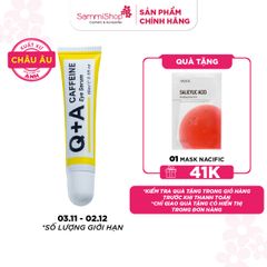 Q+A Tinh chất Caffeine Eye Serum 15ml