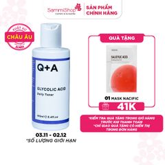 Q+A Nước hoa hồng Glycolic Acid Daily Toner 100ml