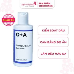 Q+A Nước hoa hồng Glycolic Acid Daily Toner 100ml