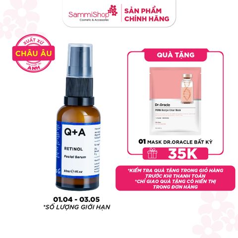 Q+A Tinh chất Retinol Facial Serum 30ml