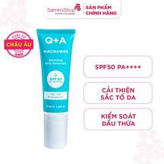 Q+A Kem chống nắng Niacinamide Balancing Daily Sunscreen 50ml