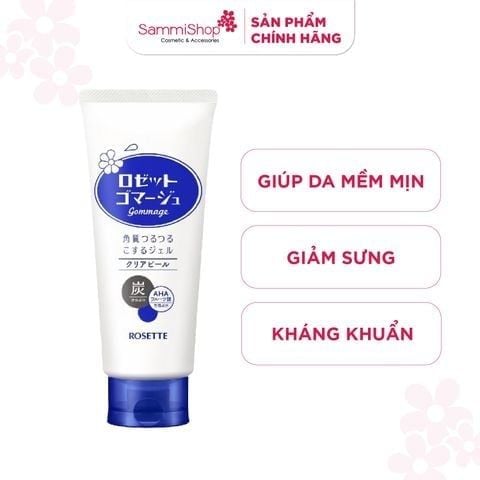 05.02 - 31.03 Rosette Tẩy tế bào chết thu nhỏ lỗ chân lông Gommage Clear Peel 180g