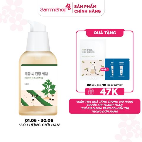Round Lab Tinh chất dưỡng da Mugwort Calming Serum 50ml