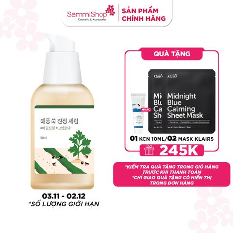 Round Lab Tinh chất dưỡng da Mugwort Calming Serum 50ml