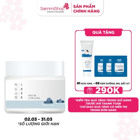 Round Lab Mặt nạ dưỡng da 1025 Dokdo Pad 70 pcs