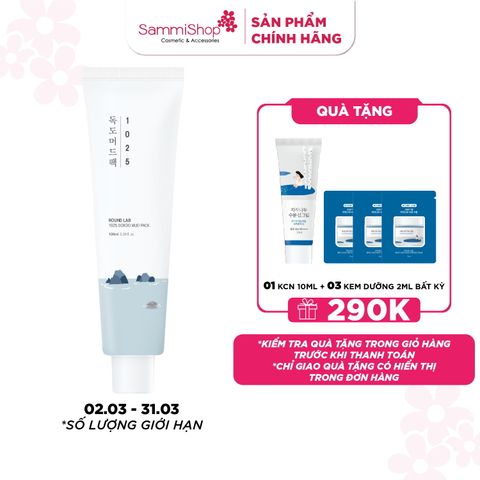 Round Lab Mặt nạ 1025 Dokdo Mud Pack 100ml