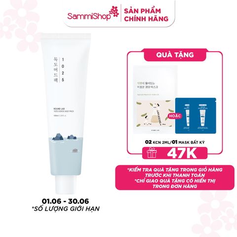Round Lab Mặt nạ 1025 Dokdo Mud Pack 100ml