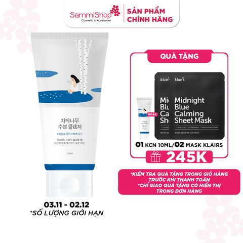 Round Lab Sữa rửa mặt Birch Juice Moisturizing Cleanser 150ml