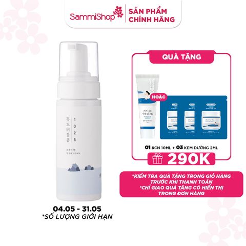 Round lab Sữa rửa mặt 1025 Dokdo Bubble Foam 150ml