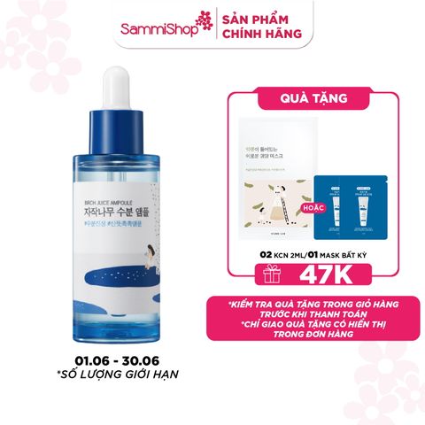 Round lab Tinh chất dưỡng da Birch Juice Ampoule 50ml