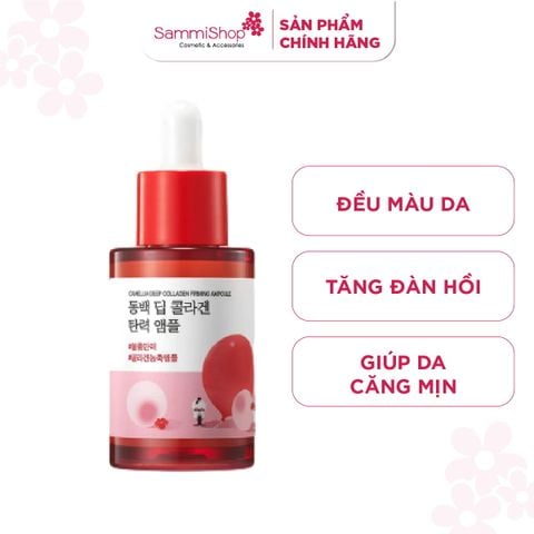 Round lab Tinh chất dưỡng da Round Lab Camellia Deep Collagen Firming Ampoule 30ml