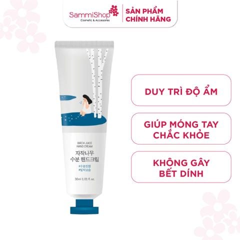 Round lab Kem dưỡng da tay Birch Juice Hand Cream 30ml