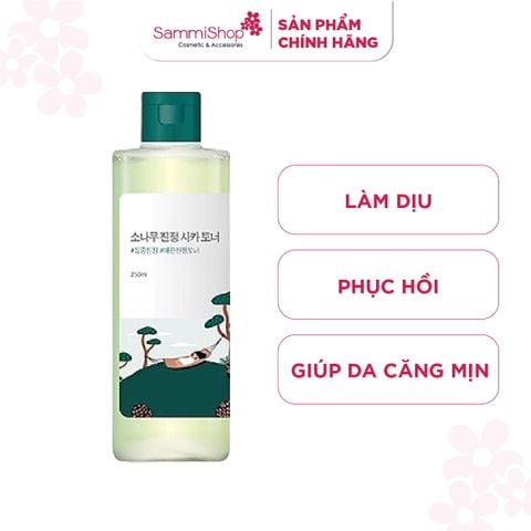 Round lab Nước hoa hồng Pine Calming Cica Toner 250ml