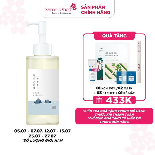Round Lab Dầu tẩy trang 1025 Dokdo Cleansing Oil 200ml