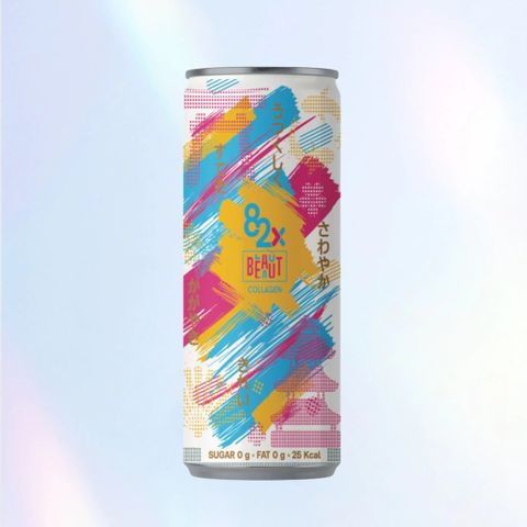 82x Thực phẩm bổ sung Collagen Beauty Drink 500 Milligram Mixed With Vitamin C 70 Milligram, Pink Guava Flavor (82x Beaut Brand)