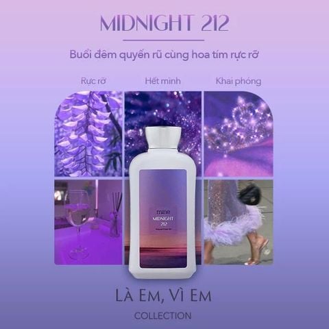 Mine Sữa tắm Midnight 212 Perfumed Shower Gel