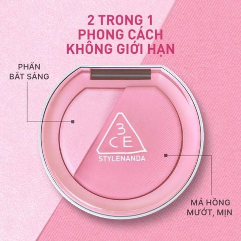 3ce Phấn má bắt sáng Blushlighter 9g