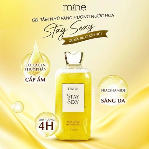 Mine Sữa tắm Stay Sexy Perfumed 470ml