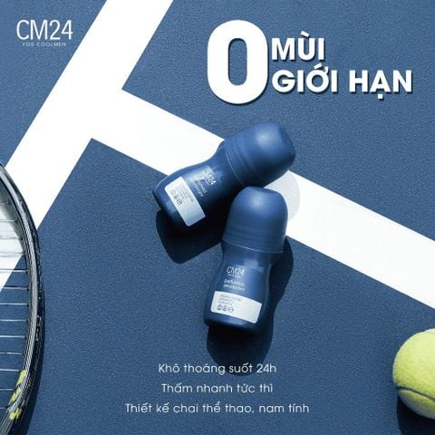 CM24 for Coolmen Lăn Khử Mùi Nam 50g