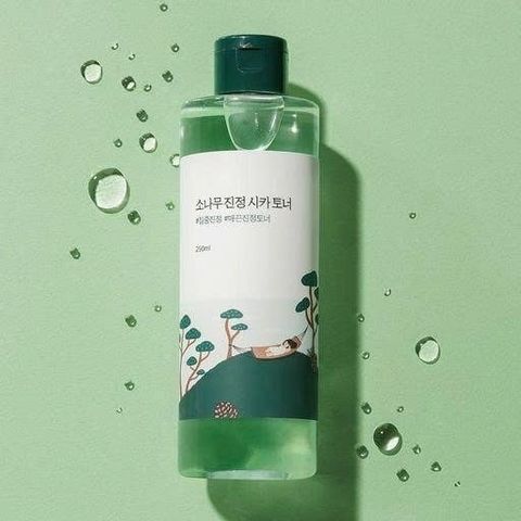 Round lab Nước hoa hồng Pine Calming Cica Toner 250ml
