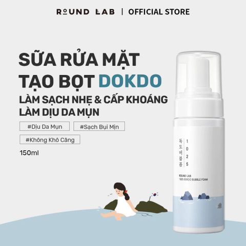 Round lab Sữa rửa mặt 1025 Dokdo Bubble Foam 150ml