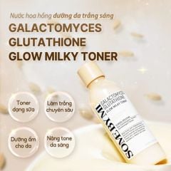Some By Mi Nước Hoa Hồng Galactomyces Glutathione Glow Milky Toner 200ml