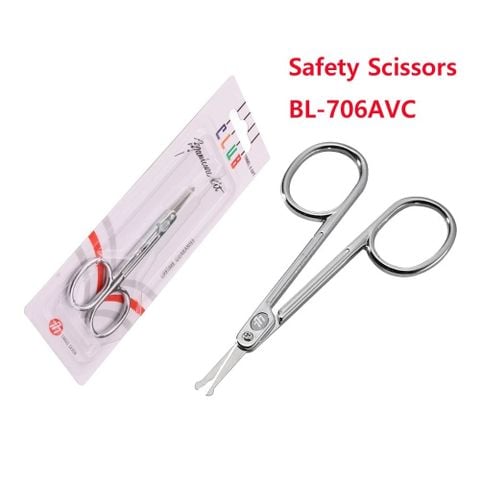 777 Kéo tỉa lông đầu tròn