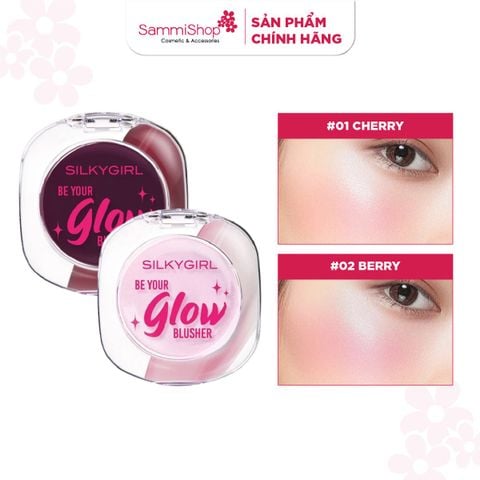 Silkygirl Má hồng thạch Be Your Glow Blusher 4g