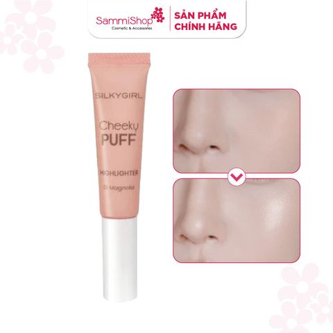 Silkygirl Bắt sáng dạng kem Cheecky Puff Highlighter 6ml