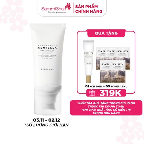 APP-WEB 03.11 - 02.12 Skin1004 Kem chống nắng Madagascar Centella Tone Brightening Tone-up Sunscreen SPF50+ PA++++ 50ml