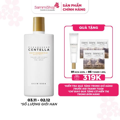 APP-WEB 03.11 - 02.12 Skin1004 Kem chống nắng Madagascar Centella Air-Fit SunCream Plus SPF50+ PA++++ 50ml