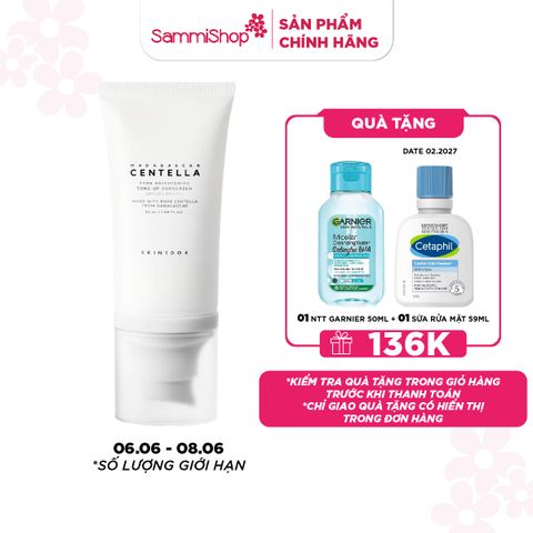 APP+WEB SPIKEDAY 6-7-8/6 Skin1004 Kem chống nắng Madagascar Centella Tone Brightening Tone-up Sunscreen SPF50+ PA++++ 50ml