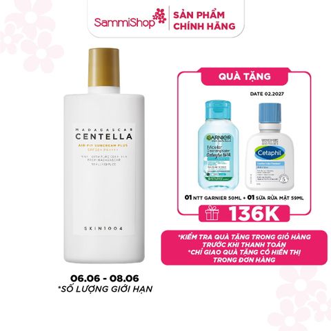 APP+WEB SPIKEDAY 6-7-8/6 Skin1004 Kem chống nắng Madagascar Centella Air-Fit SunCream Plus SPF50+ PA++++ 50ml