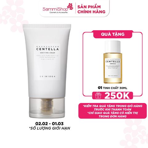 Skin1004 Kem dưỡng Madagascar Centella Soothing Cream 75ml