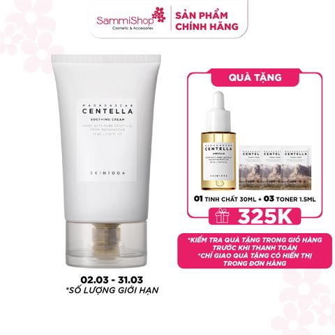 Skin1004 Kem dưỡng Madagascar Centella Soothing Cream 75ml